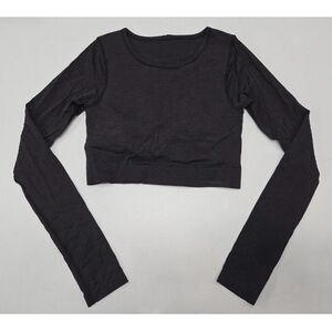 Lululemon Ebb to Street Long Sleeve Black Size 6 Womens
